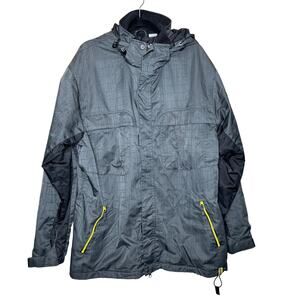 Triple Nickel 555 Snowboard Ski Jacket Coat Gray Print Size Large